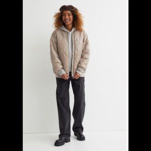 H&M Oversized Bomber Jacket